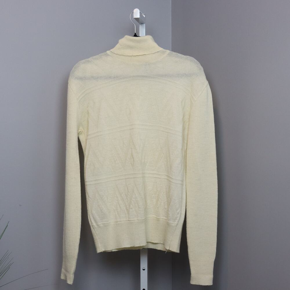 Vintage Sakowitz Houston Alpaca/Acrylic Turtleneck‎ Sweater XL